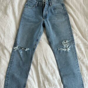 Agolde Light Blue Boot Cut Jeans